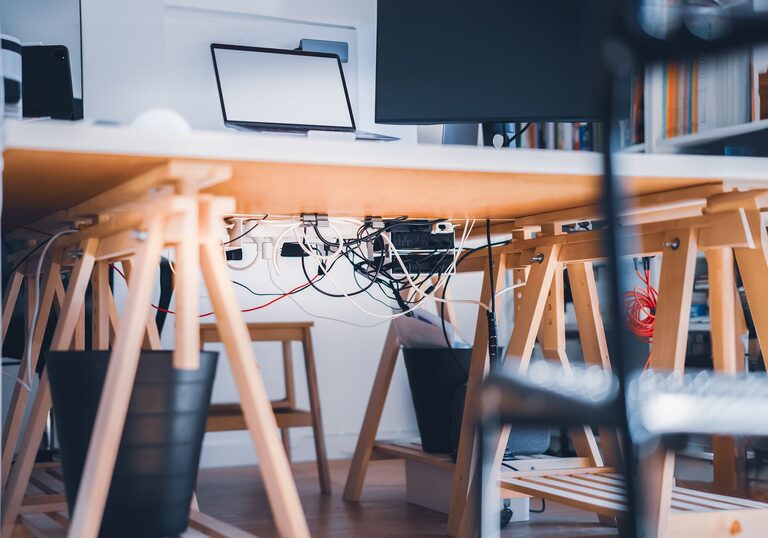 How to Organize Cables and Chargers Neatly at Home and Office